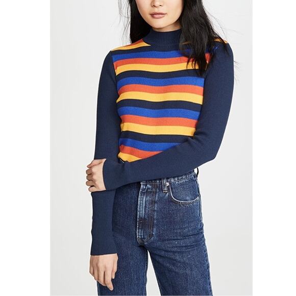 New Wrangler High Neck Slim Sweater Women's Size M - Picture 1 of 11